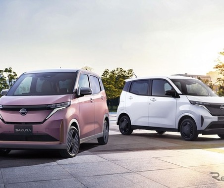 日産「サクラ」は国内のEV販売約3割占める…国内累計販売10万台達成 画像