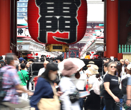 上半期の訪日客2108万4800人、コロナ禍以来の前年割れ、中国人56.4%減［新聞ウォッチ］ 画像