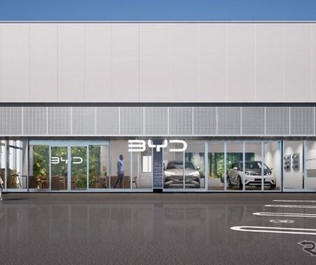 BYD AUTO 彦根、8月1日オープン…近畿地方初のサテライト型店舗 画像