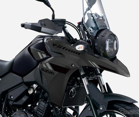 スズキ、250ccスポーツアドベンチャーツアラー「Vストローム250」現代風アレンジで表情一新　68万5300円 画像