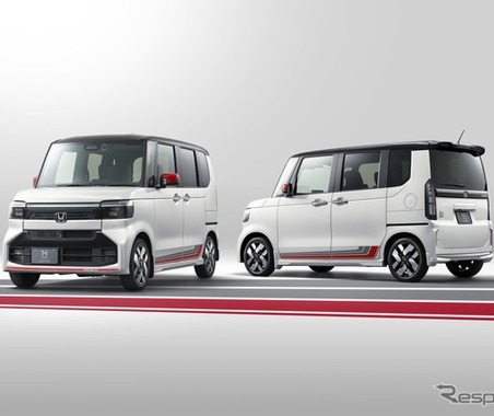 改良新型『N-BOX』用純正アクセサリー発表、CUSTOM向け「SPORTY STYLE」新設定…ホンダアクセス 画像
