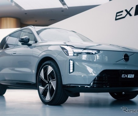 ボルボ、EV新型フラッグシップSUV「EX90」日本発売　価格1199万円から 画像