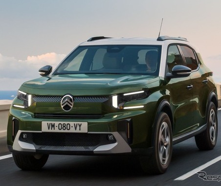新型シトロエン、輸入Bセグ唯一の7人乗りSUV『C3エアクロス ハイブリッド』　399万9000円から 画像