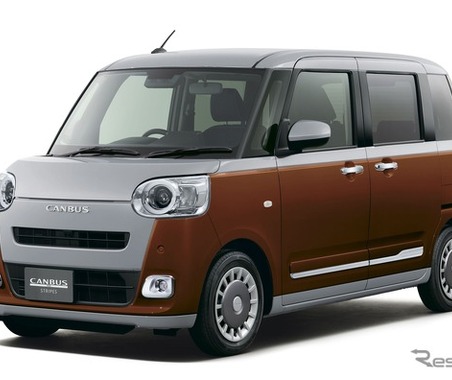 ダイハツ「ムーヴ キャンバス」「ムーヴ」が一部改良、特別仕様車も登場…136万9500円から 画像