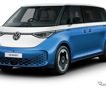 VWの電動ミニバン『ID. Buzz』、日本導入1周年記念車は70台限定…979万7000円から 画像