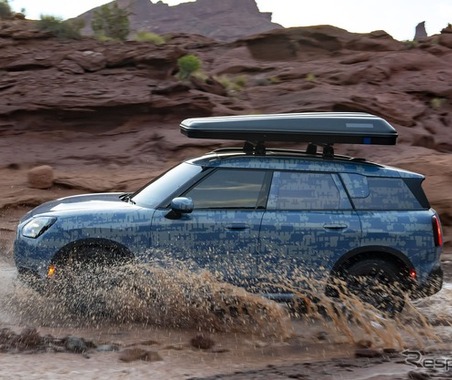 MINI『カントリーマン』にオフロード仕様、プロトタイプの写真公開…デビューは10月 画像