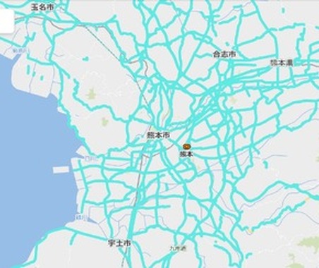 ナビタイムジャパン、熊本地震の被災地を支援…走行実績マップや有料機能を無料開放 画像