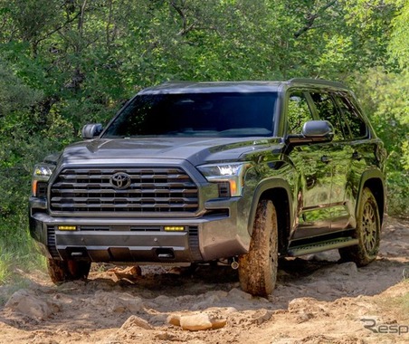 トヨタのフルサイズSUV『セコイア』に改良新型、「トレイルハンター」新設定…米国発表 画像
