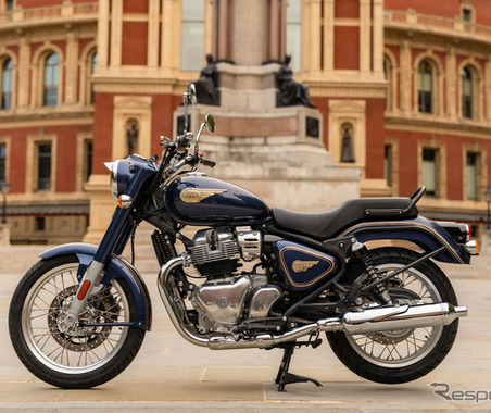 ロイヤルエンフィールド『BULLET 650』発表、648cc並列2気筒搭載の新型クラシックモデル　98万0100円から 画像