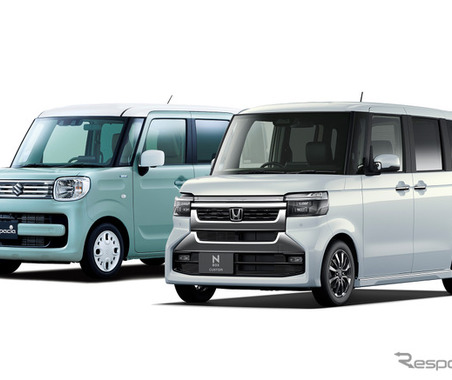 7月の国内新車販売、ホンダ『N-BOX』3カ月連続首位、2位はスズキ『スペーシア』［新聞ウォッチ］ 画像