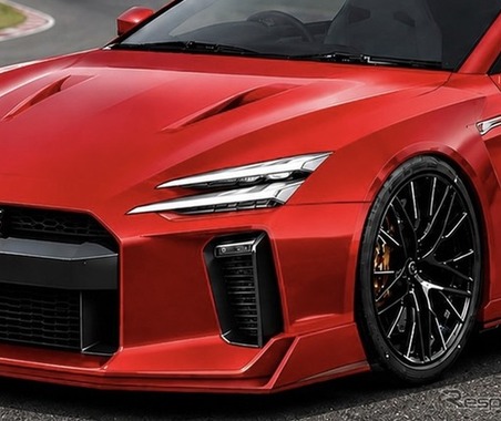 日産「GT-R」次期型、R36のデザインを予測！　1000ps級のハイブリッド？ 画像
