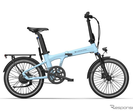折りたたみ電動アシスト自転車「Air 20 Ultra」がモータートルク強化、NFCカード起動など5項目刷新…ADO 画像