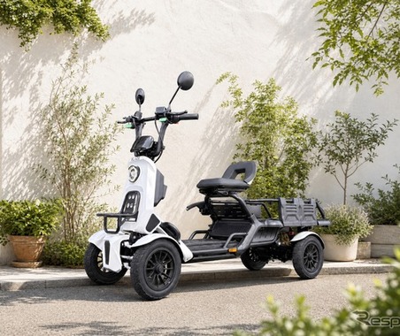 16歳以上で運転免許不要OKのブレイズ・四輪特定小型原動機付自転車「e-CARGO」増産へ…受注好調 画像