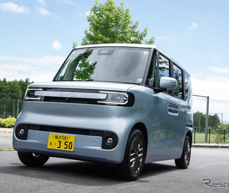 発売2週間で、BYD・軽EV「ラッコ」累計受注1000台突破…日本導入モデルが最速ペースで試乗・商談多数 画像