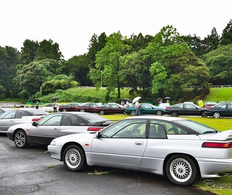 “ クジラ ” が日本各地から79台集結！　静岡県掛川市で「アルシオーネ SVX 35周年 全国ミーティング2026」開催 画像
