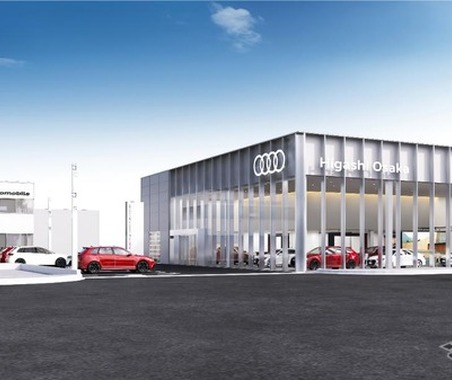 新車6台・認定中古車25台を展示「アウディ東大阪」…2店舗を統合・移転リニューアル 画像