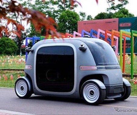 AI自動運転バス「RoboBus」、東京ドイツ村で実証実験へ…観光周遊から夜間無人警備まで 画像