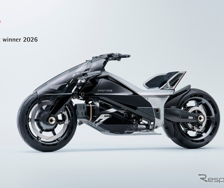 斬新すぎ！　ホンダの電動二輪「EV アウトライヤー・コンセプト」　世界的デザイン賞に 画像