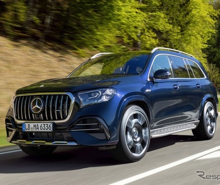 メルセデスベンツの大型SUV『GLS』最強、「AMG 63」改良新型の欧州受注開始…612馬力V8ツインターボ搭載 画像