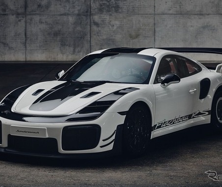 ポルシェ伝説の「フラットノーズ」1台限りで復活…『911 GT2 RS』をベースに約3年かけて製作 画像