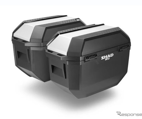 シャッドの新型サイドケース『TERRA TR27』が日本発売、軽さと強度を両立したハイブリッド構造 画像