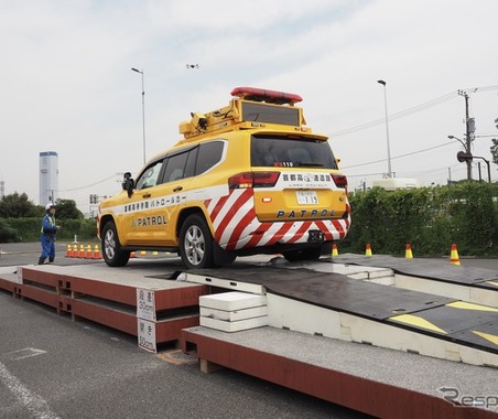 ［現場見学］道路啓開！ 首都高が地震防災訓練を実施…ゴージャッキや軽量素材が活躍、“特車”も登場 画像