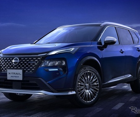 日産エクストレイル「AUTECH」仕様変更、「e-4ORCE」にNissan Connect標準装備…536万5800円から 画像