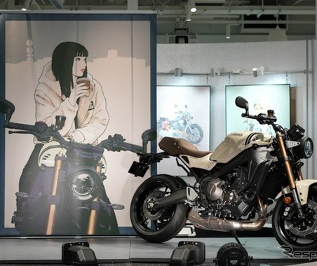 「ヤマハバイクのあるスタイル展」人気イラストレーター浦野周平・加藤ノブキがコラボ展示、横浜で9月30日まで開催 画像