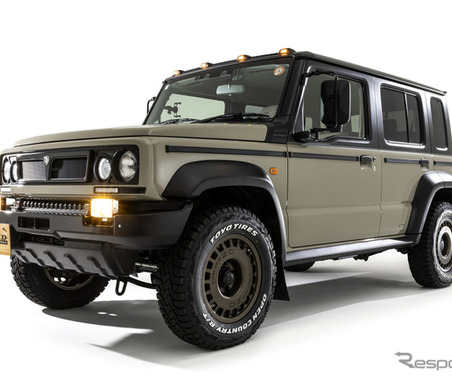 『ジムニーノマド』2型と『ジムニー/シエラ』5型向けカスタムパーツを同時発売…ダムドが最新安全装備との両立を実現 画像