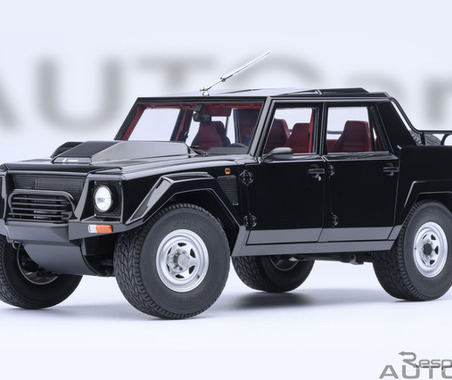 精密モデルカーのオートアート、ランボルギーニSUVの原点『LM002』を1/18モデル化…フル開閉ギミックと車体裏まで忠実再現 画像