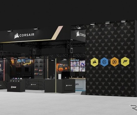 CORSAIR・Elgato・Fanatec、「東京ゲームショウ2026」に合同出展…新製品初披露やeスポーツ体験も 画像
