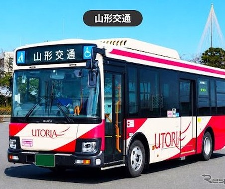 ジョルダン「乗換案内」アプリ、山形交通の1日乗車券をモバイルチケットで発売 画像