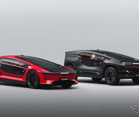 サウジ初のEVブランド「CEER」、『EXOBOT』発表…1111馬力・0‐100km/h加速2.1秒 画像