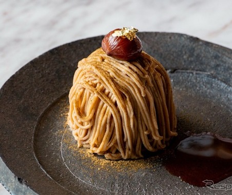INTERSECT BY LEXUS - TOKYO、和栗×焼酎×ほうじ茶のモンブラン販売開始…10月1日から 画像