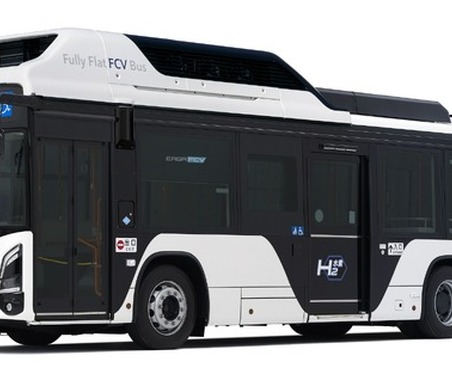 いすゞ初の燃料電池路線バス、「エルガFCV」発売…約10分で水素充填可能 画像