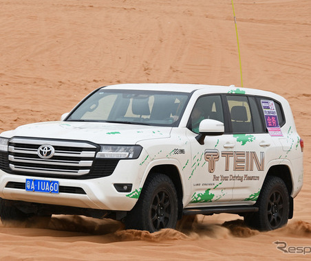 ランクル300が激変!? テイン新型「4x4 DAMPER SPORTS PLUS」を砂漠＆グラベルで徹底試乗 画像