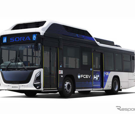 トヨタ、燃料電池路線バスの新型『SORA』発売　航続距離300km以上 画像