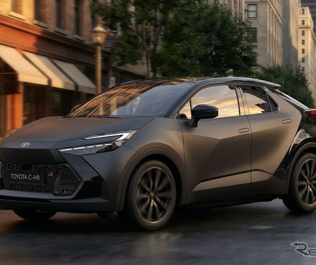 これカッコいいな！ マットブラックの新型トヨタ『C-HR』にSNS注目！「日本でも売ってほしい」の声 画像