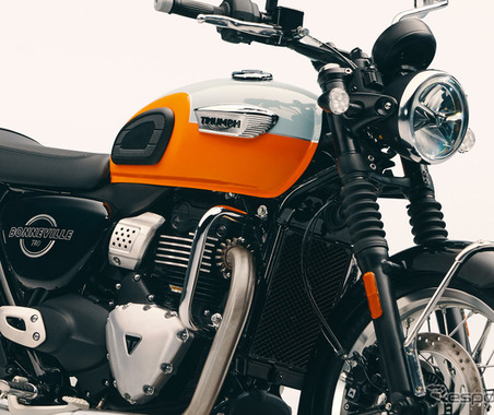 ズルすぎる、欲しい…400cc初のボンネビル登場！ ネオレトロな新型トライアンフにSNSでは期待の声 画像