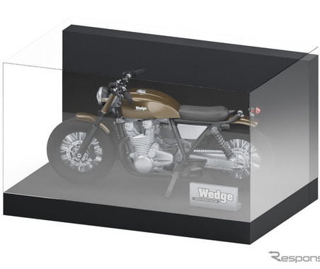 「ウェッジモーターサイクル」のカスタムバイクが1/32サイズのカプセルトイに、2027年1月発売 画像