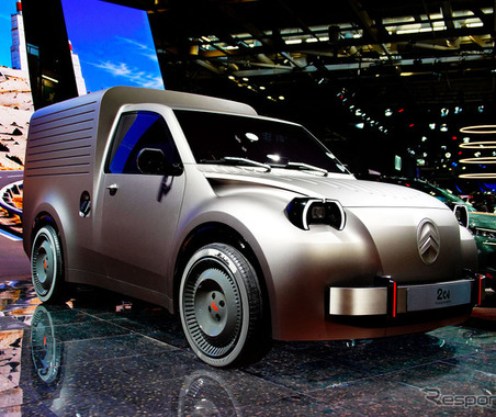 シトロエン『2CVコンセプト』の商用車版「フルゴネット」も初公開、市販の可能性は…パリモーターショー2026 画像