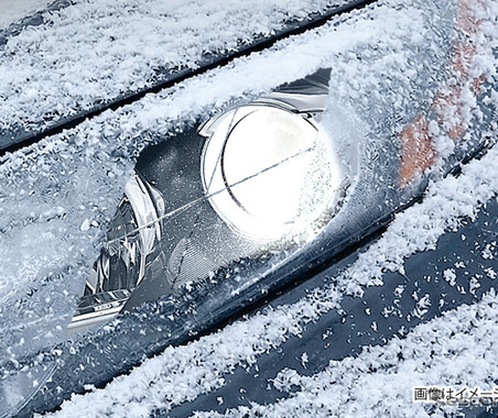 LEDライトの着雪問題に対応、ヘッドライト用「防雪フィルム」カーメイトが発売 画像