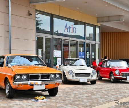 ギャランGTOやシビックなど計160台…アリオ上田 昭和平成名車展示会 3Days 画像