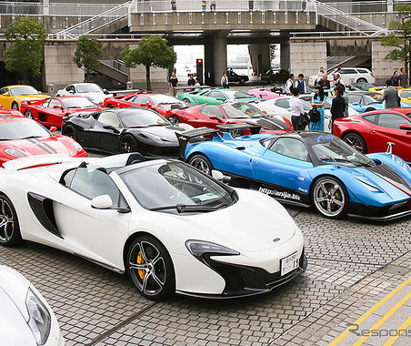 【イベント情報】東京ドームシティに“スーパーカー”40台が大集結…3月11日 画像