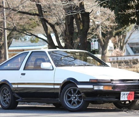 トヨタ「AE86（レビン/トレノ）」を借りられる！？　気になるお値段は… 画像