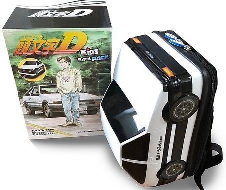 『頭文字D』好き注目! AE86型子ども用バックパック「藤原とうふ店仕様」 画像
