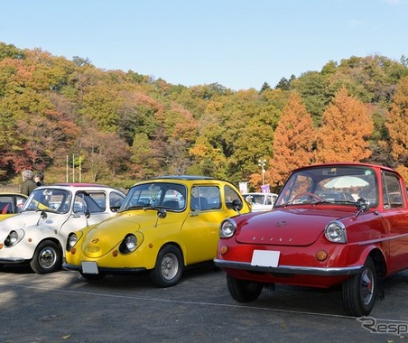 レトロな街に昭和の名車、約120台が集合…青梅宿懐古自動車同窓会2021 画像