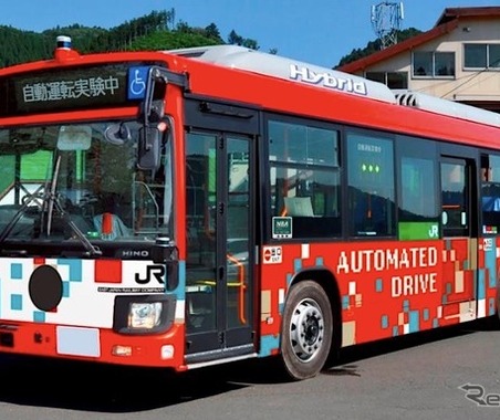 BRT バス高速輸送システムで自動運転へ、磁気マーカー活用 画像