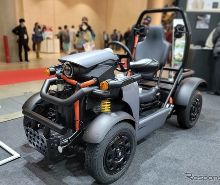 中古車を活用したバギー風1人乗り超小型BEV…東京オートサロン2023 画像