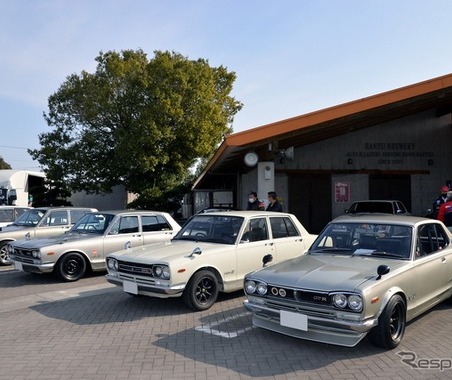 スカイラインなど日産車を中心に210台が集結…昭和平成クラシックカーフェスティバルinキヤッセ羽生 画像